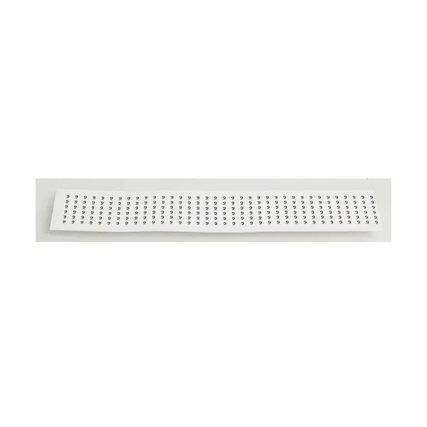 NSI Wire Marker Card-Vinyl Impregnated Closth Marking Tape 1.5 Inch Long #37-36 Per Card (WMC-37)