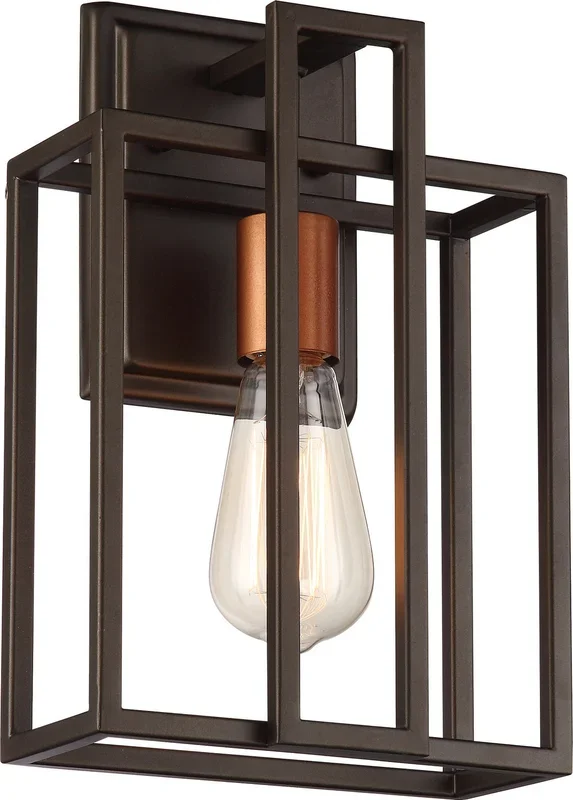 Nuvo Lighting – 60-5851 – One Light Wall Sconce – Lake – Forest Bronze / Copper – 605851