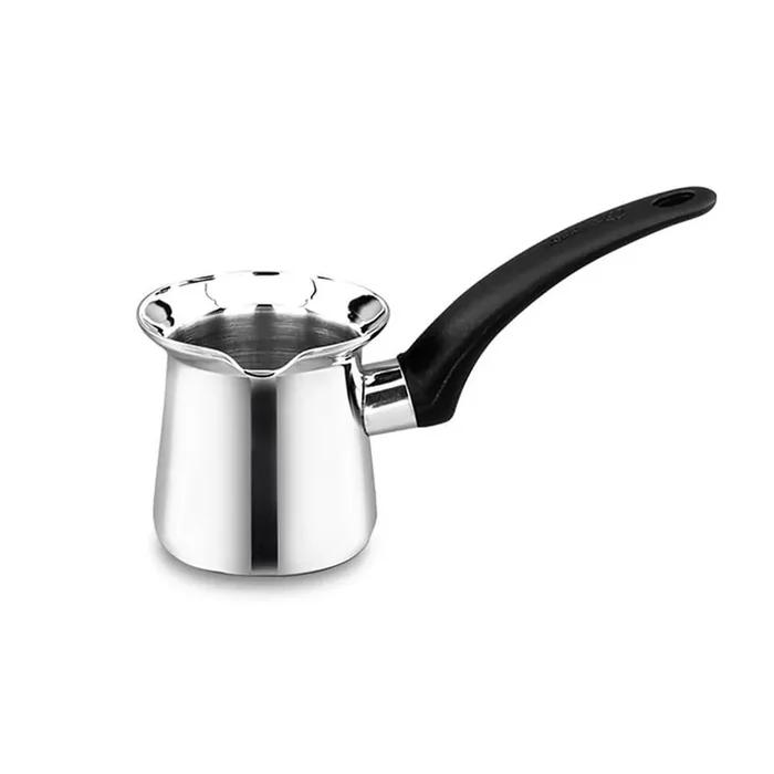 Orbit 12 oz. Stainless Steel Turkish Coffee Pot in Silver