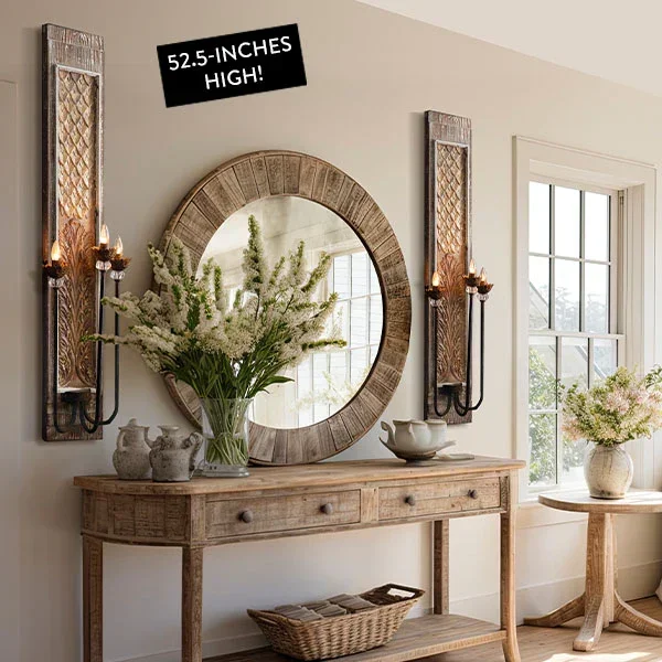Ornate Candelabra Wall Sconce – Decor Steals