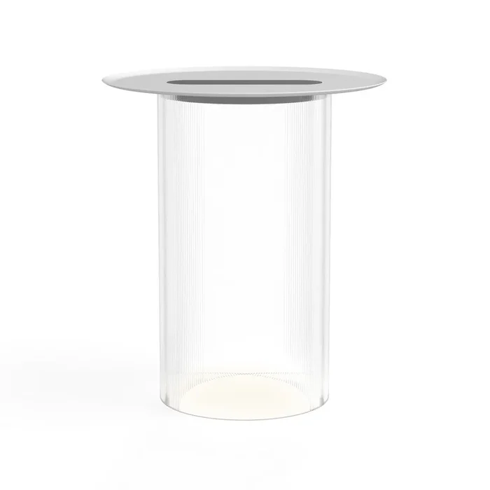 Pablo Designs – CARO FLR CLR 16 WHT – LED Floor – Carousel – Clear/White – CAROFLRCLR16WHT