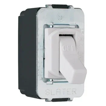 Pass And Seymour Switch Despard 15A120/277V 1P Screw Terminal White (ACD1W)