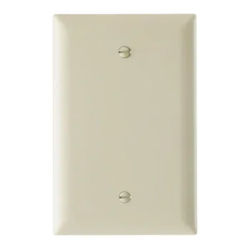 Pass And Seymour Trademaster Wall Plate Jumbo 1-Gang Blank Gray (TPJ13GRY)