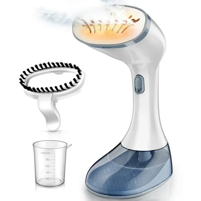 Portable Clothes Steamer 1800W Fast Heat-up with 3 Steam Settings, 380ml Water Tank, 9.8‘ Cord for All Fabrics