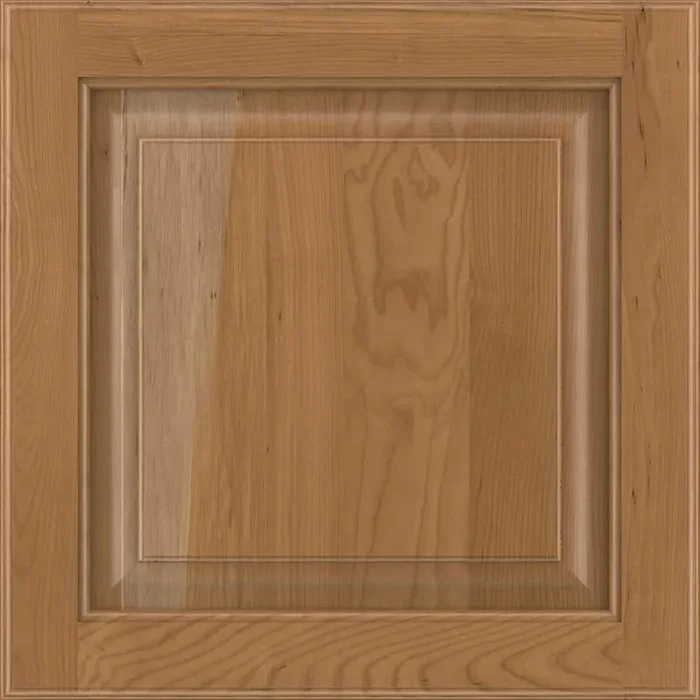 Portola 11 9/16-in. W x 3/4-in. D x 11 1/2-in. H in Cherry Amber Cabinet Door Sample