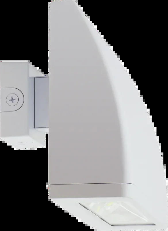 RAB Wall Pack 104W Full Cutoff Neutral LED 120V Swivel Photocell White (WPLEDFC104NW/PCS)