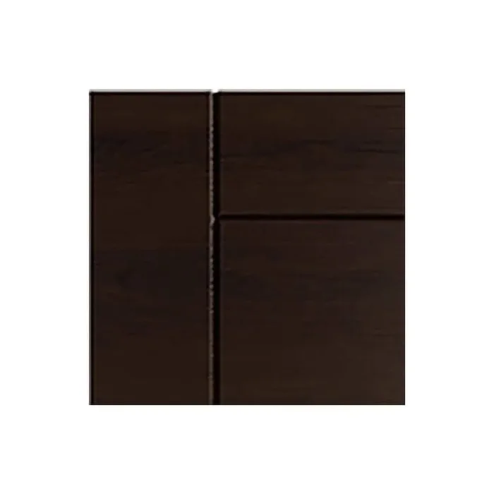 Sanibel 7.25 in. W x 0.625 in. D x 7.25 in. H Brown Cabinet Door Sample Mahogany Matte