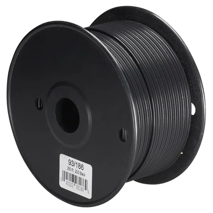 Satco – 93-186 – Lamp And Lighting Bulk Wire – Black – 93186