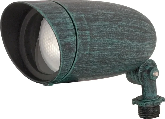 SATCO/NUVO 1-Light 7 Inch Landscape Flood PAR20 Flood Antique Verdi Finish (SF76-656)