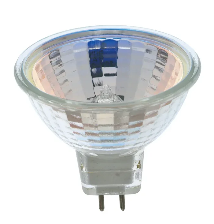 SATCO/NUVO 20MR16/FL 20W Halogen MR16 BAB 2000 Hours Miniature 2 Pin Round Base 12V 2900K (S3461)