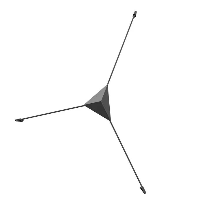 Sonneman – 2181.25-S – LED Surface Mount – Abstract – Satin Black – 218125S