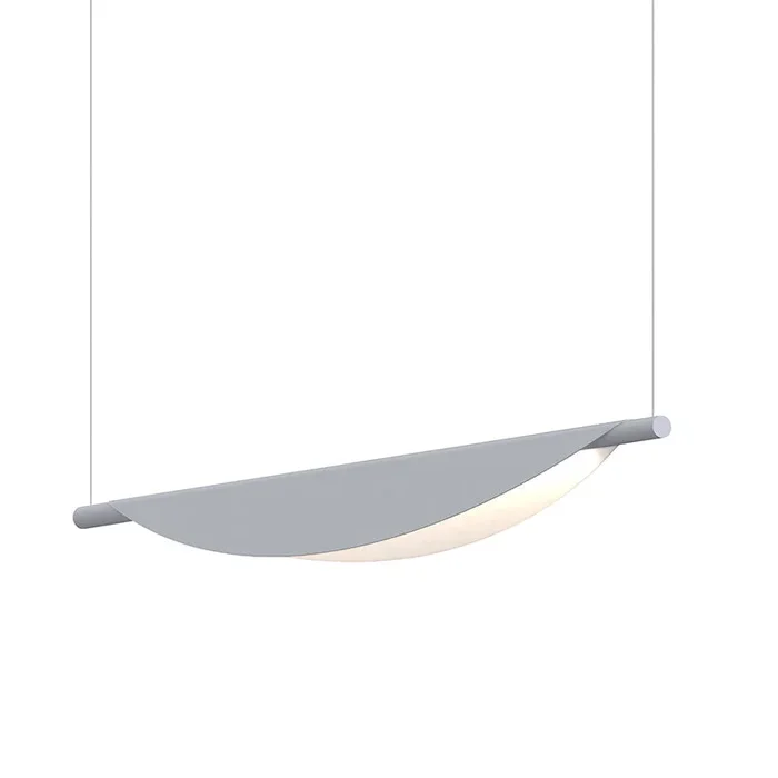 Sonneman – 3121.18 – LED Pendant – Tela – Dove Gray – 312118