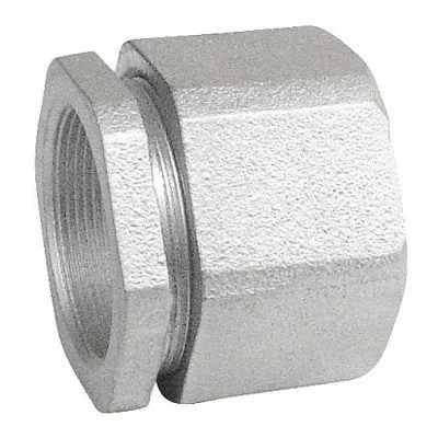 Southwire Garvin Three Piece Coupling 2 Inch Malleable Iron (3PC200)