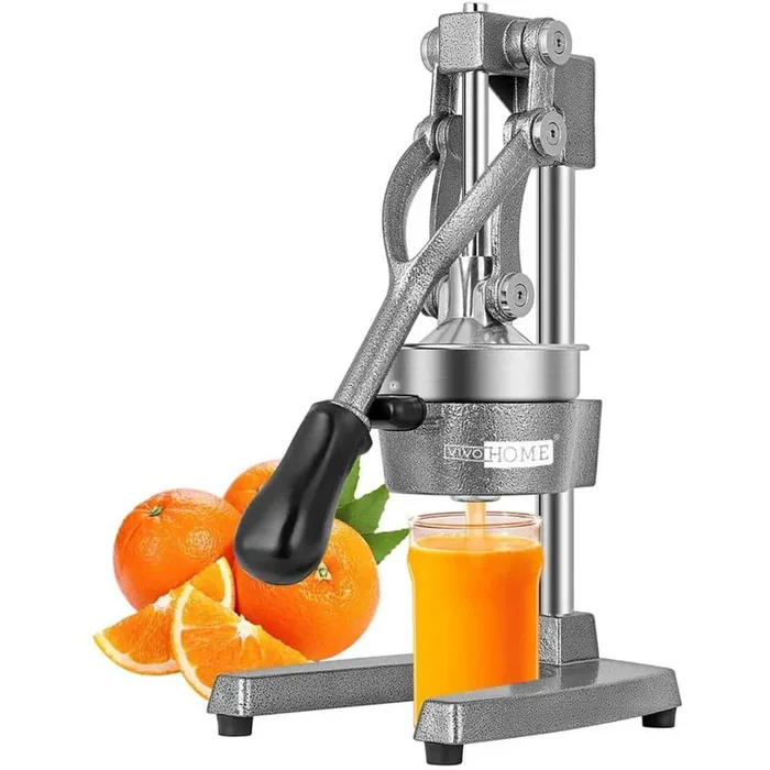 Stainless Steel Grey Manual Hand Press Juicer Machine