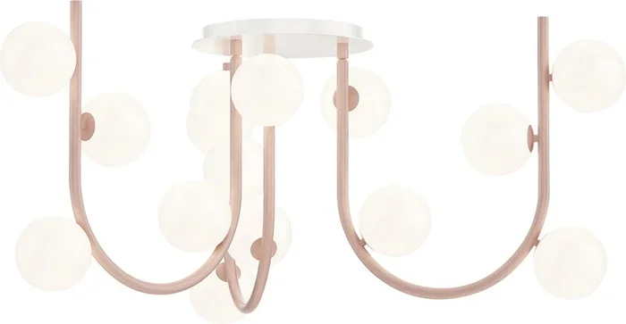Studio M – SM24953PP – LED Pendant – Contour MTO – Palazzo Pink – SM24953PP