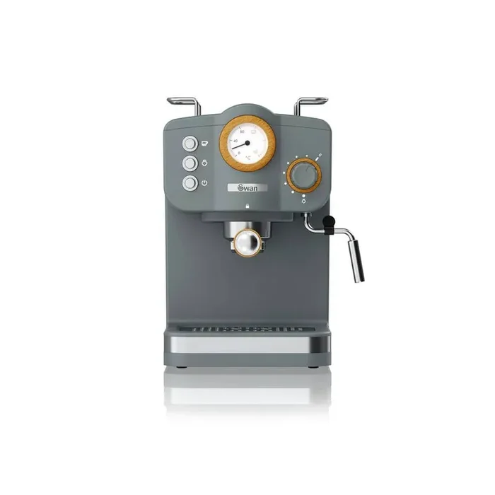 Swan Nordic Pump 2-Cup Espresso Machine – Grey
