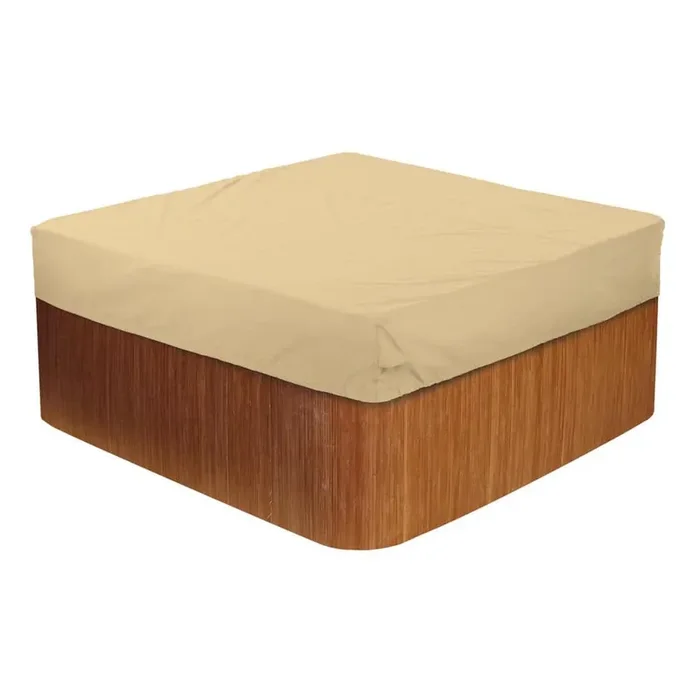 Terrazzo Large Square Hot Tub Cover Cap
