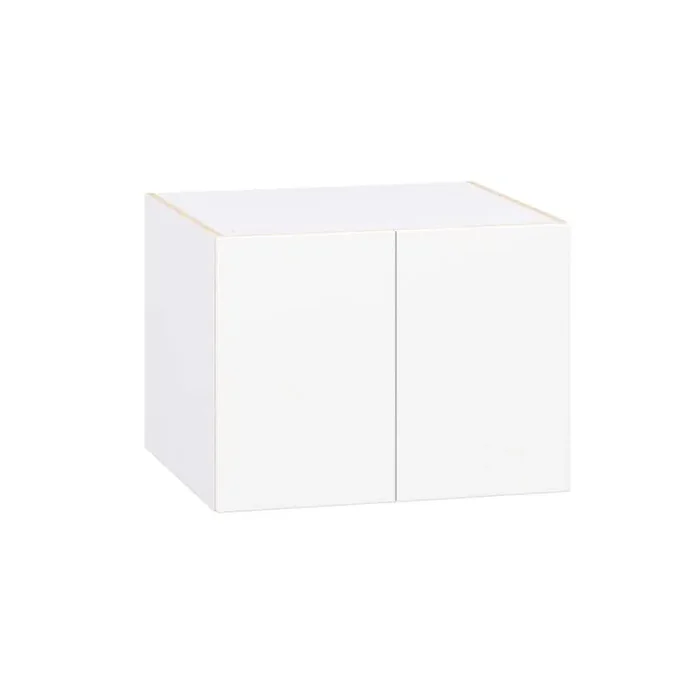 Timberline 27 in. W x 24 in. D x 20 in. H Assembled Slab Wall Bridge Kitchen Cabinet in Bright White