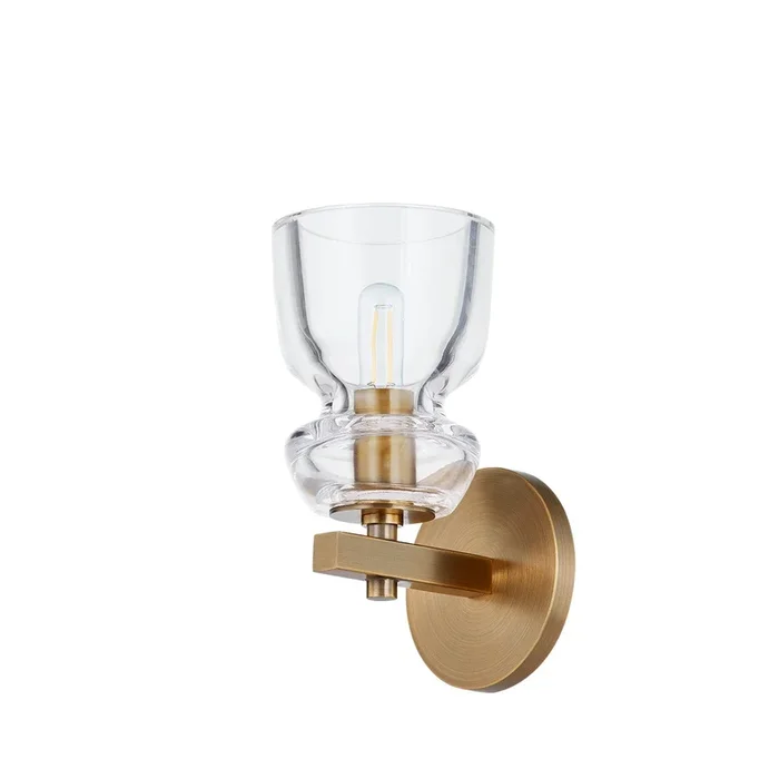 Troy Lighting – B1109-PBR – One Light Wall Sconce – Trey – Patina Brass – B1109PBR