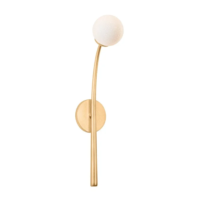 Troy Lighting – B2624-VGL – One Light Wall Sconce – Orinda – Vintage Gold Leaf – B2624VGL