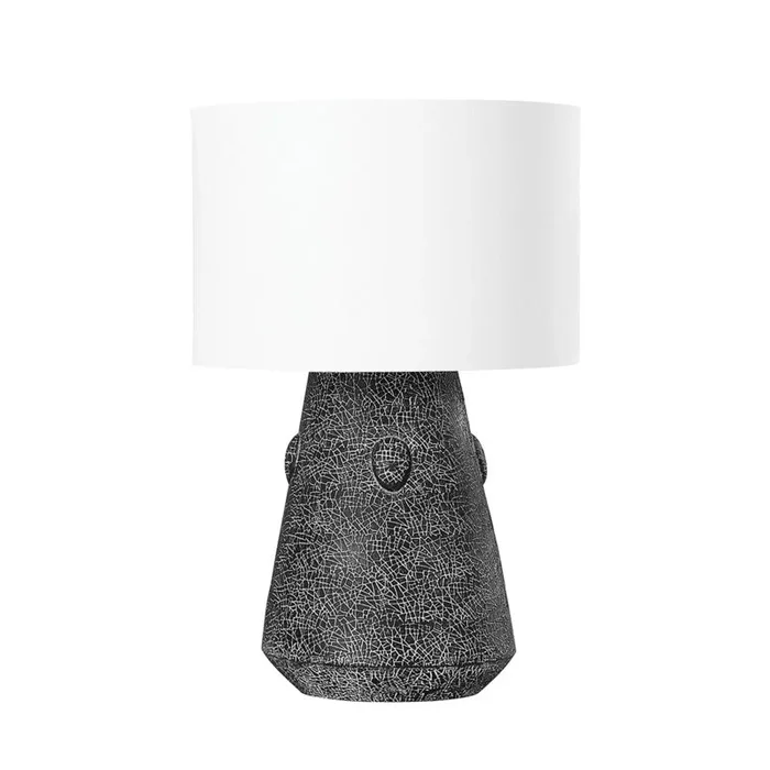 Troy Lighting – PTL1021-CRB – One Light Table Lamp – Silas – Ceramic Robins Egg Blue – PTL1021CRB