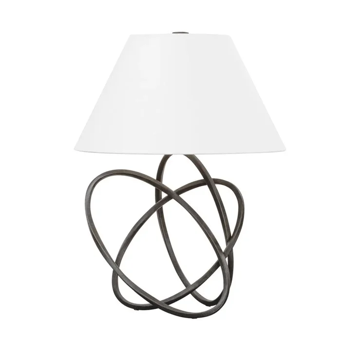 Troy Lighting – PTL1024-FRN – One Light Table Lamp – Fortuna – French Iron – PTL1024FRN