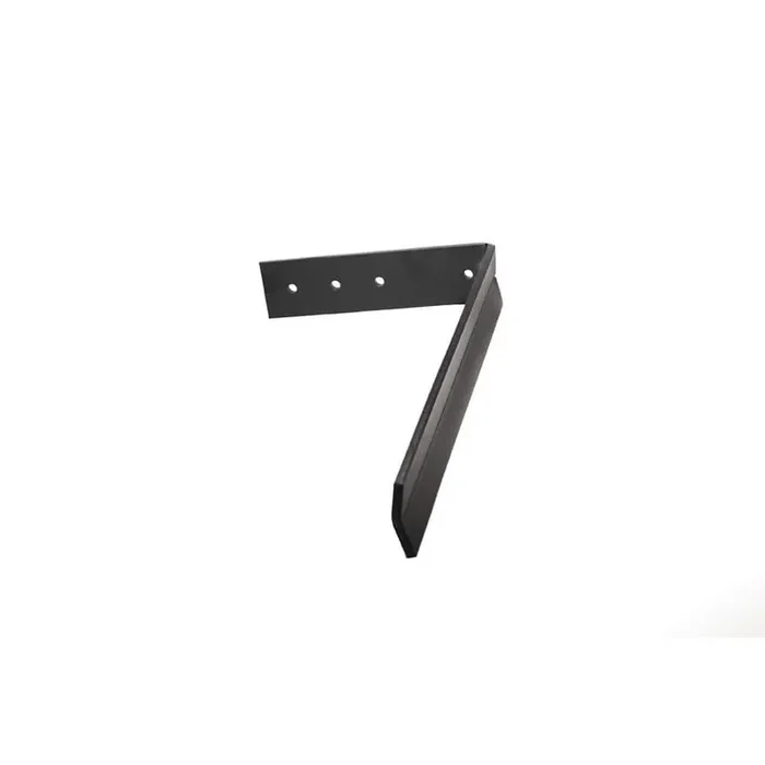 Victory 8 in. Black Steel Countertop Support Bracket