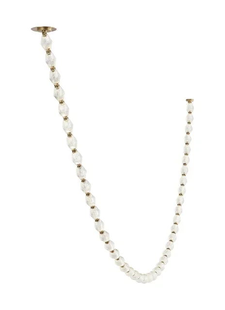 Visual Comfort Modern – 700CLR132NB-LED927R-277 – LED Chandelier – Collier – Natural Brass – 700CLR132NBLED927R277