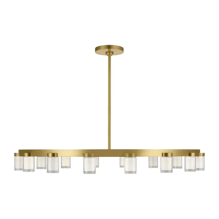 Visual Comfort Modern – 700ESF44NB-LED927-277 – LED Chandelier – Esfera – Natural Brass – 700ESF44NBLED927277