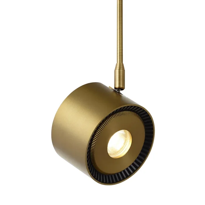 Visual Comfort Modern – 700FJISO8305012R-LED – LED Head – ISO – Aged Brass – 700FJISO8305012RLED