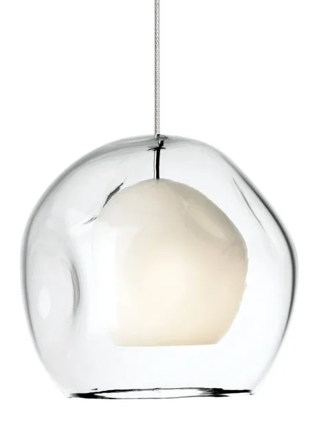 Visual Comfort Modern – 700FJJASCS – One Light Pendant – Jasper – Satin Nickel – 700FJJASCS