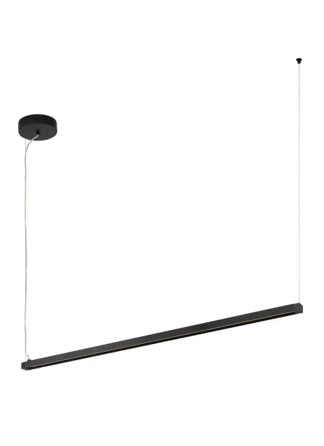 Visual Comfort Modern – 700LSDYNAS4PB-LED930 – LED Suspension – Dyna – Anodized Black – 700LSDYNAS4PBLED930