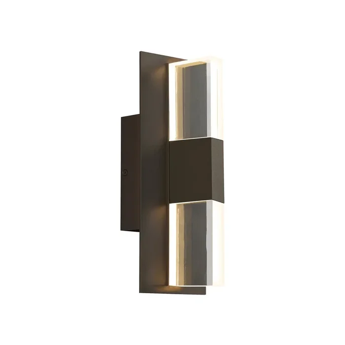 Visual Comfort Modern – 700OWLYT84012DZUNVSLFSP – LED Outdoor Wall Lantern – Lyft – Bronze – 700OWLYT84012DZUNVSLFSP
