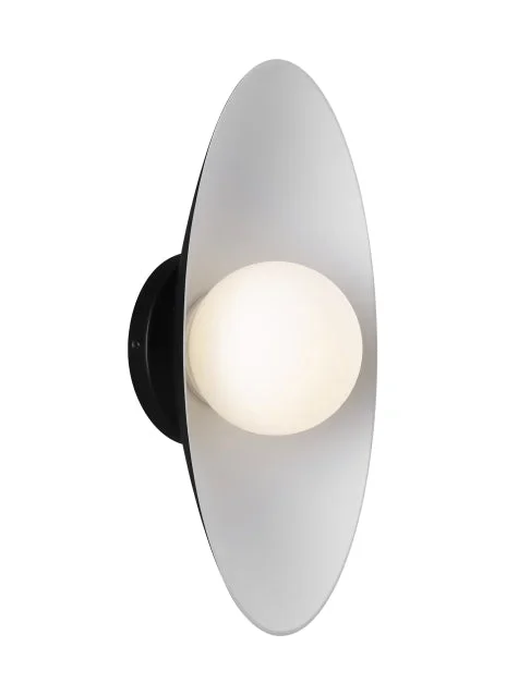 Visual Comfort Modern – 700WSJNI13BW-LED930 – LED Wall Sconce – Joni – Matte Black / Matte White – 700WSJNI13BWLED930