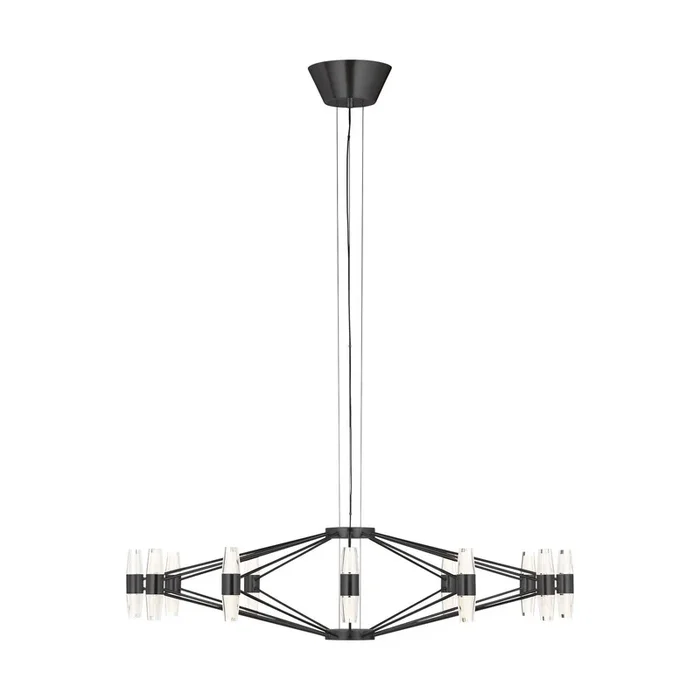 Visual Comfort Modern – SLCH24927BZ – LED Chandelier – Lassell – Dark Bronze – SLCH24927BZ