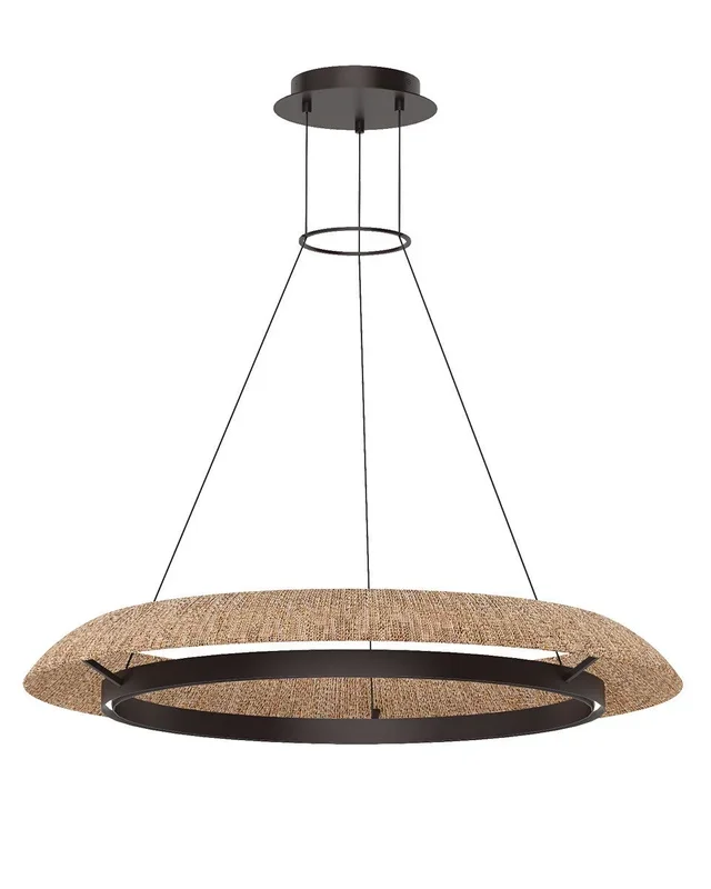 Visual Comfort Modern – SLCH55827NTBZ – LED Chandelier – Noa – Bronze – SLCH55827NTBZ