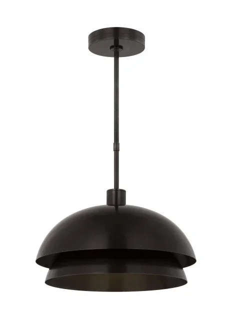 Visual Comfort Modern – SLPD13427BZ – LED Pendant – Shanti – Dark Bronze – SLPD13427BZ