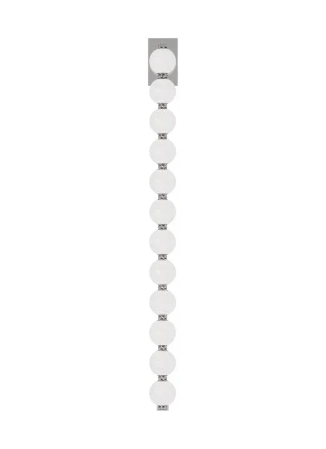 Visual Comfort Modern – SLWS23027N – LED Wall Sconce – Perle – Polished Nickel – SLWS23027N