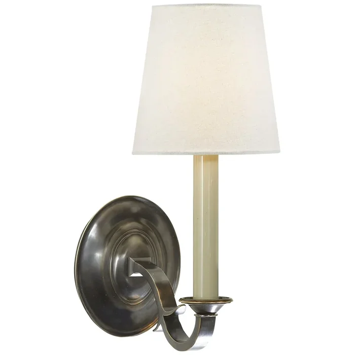 Visual Comfort Signature – One Light Wall Sconce – Channing