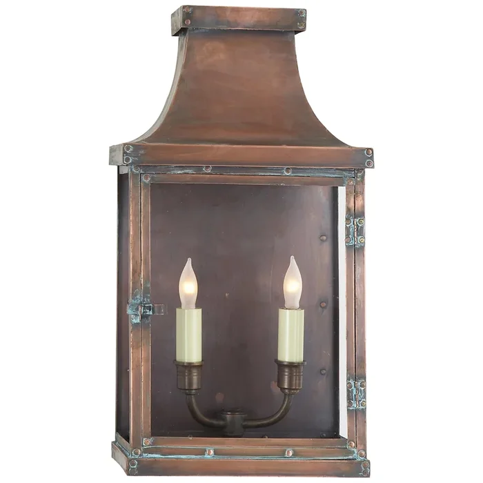 Visual Comfort Signature – Two Light Wall Lantern – Bedford