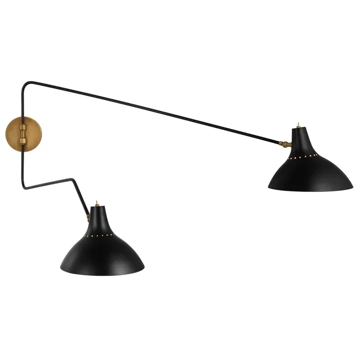 Visual Comfort Signature – Two Light Wall Sconce – Charlton
