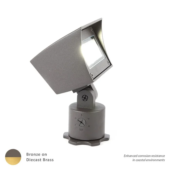 W.A.C. Lighting – 5021-27BBR – LED Flood Light – 5021 – Bronze on Brass – 502127BBR