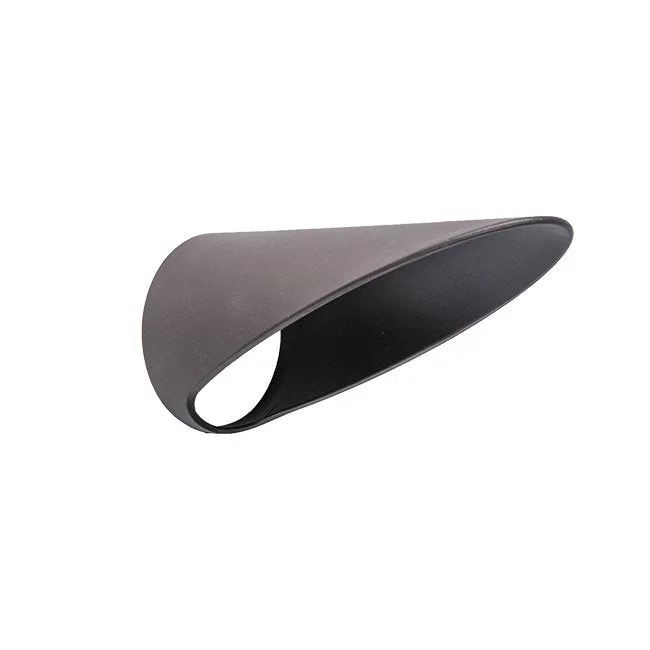 W.A.C. Lighting – 5111-LSHR-BK – Glare Control Accessories – 5111 – Black on Aluminum – 5111LSHRBK