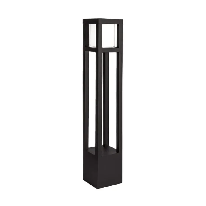 W.A.C. Lighting – 6622-30BK – LED Bollard – Tower – Black on Aluminum – 662230BK