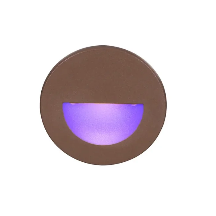 W.A.C. Lighting – WL-LED300-BL-BZ – LED Step and Wall Light – Led3 Cir – Bronze on Aluminum – WLLED300BLBZ