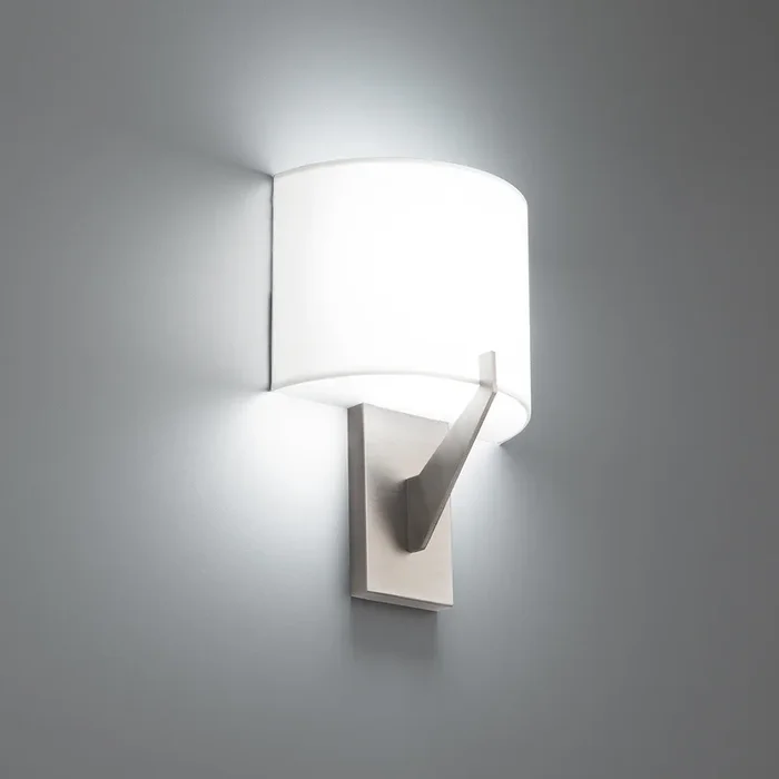 W.A.C. Lighting – WS-47108-35-BN – LED Wall Sconce – Fitzgerald – Brushed Nickel – WS4710835BN