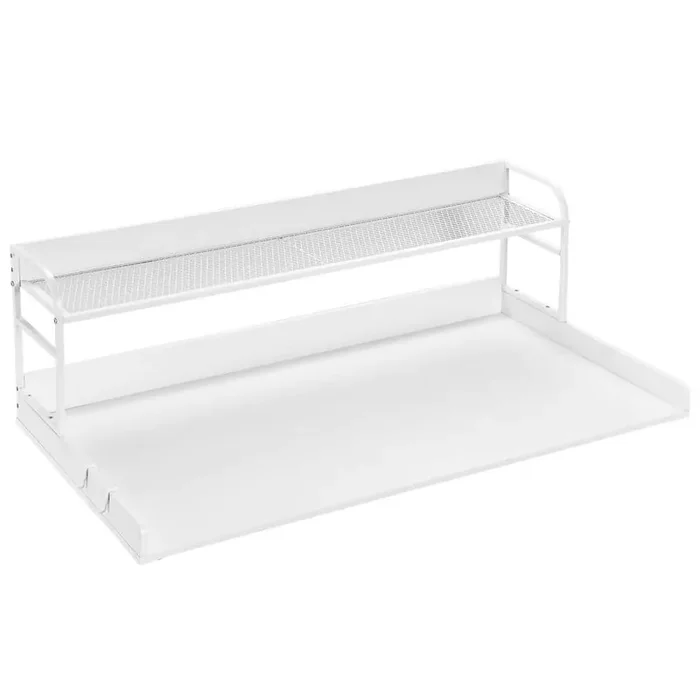Washer Dryer Countertop 54 in. x 27 in. Laminate Countertop in Polished with White Standard Edge for Laundry Room