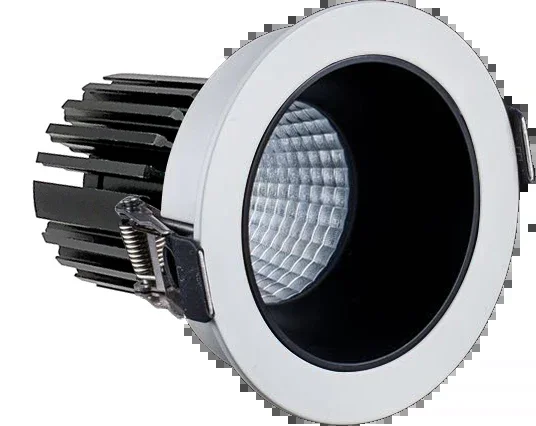 Westgate Manufacturing 3 Inch LED Winged Recessed Light Open Trim 7W 3500K Black (LRD-7W-35K-3WTR-BK)