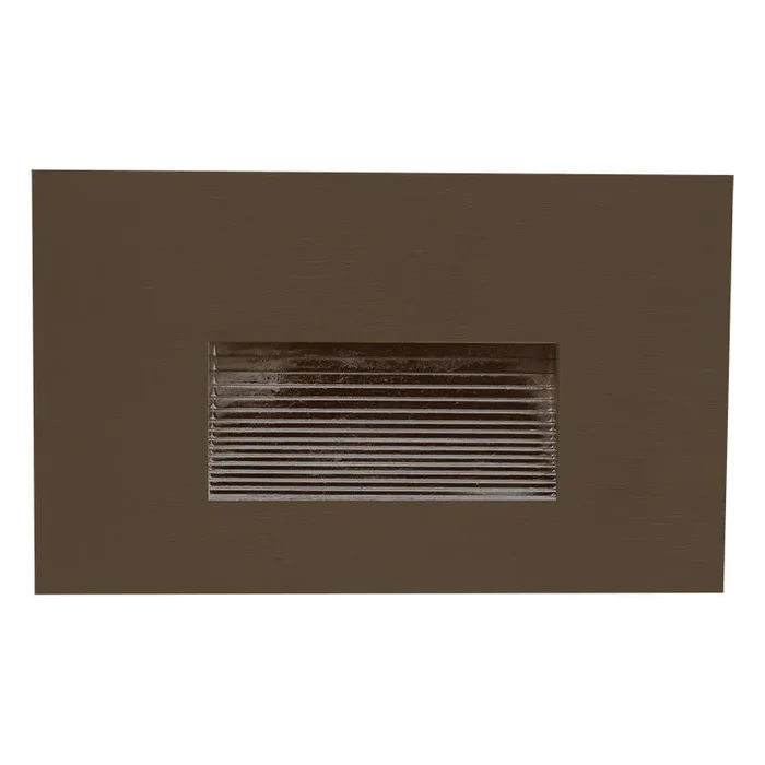 Westgate Manufacturing Recessed Step Light 3.5W 120V RGBWW Push Button Controlled Oil Rubbed Bronze (SLE-A-120V-RGBWW-PB-ORB)