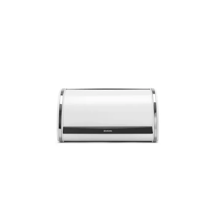 White Medium Roll Top Bread Box